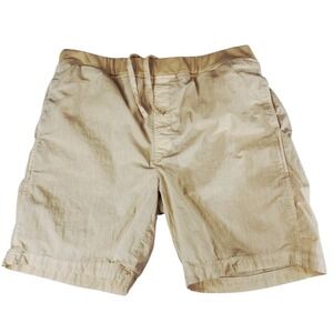 Baldwin Kansas City Shorts sz L Men Beige Cotton Nylon Casual Athleisure Outdoor